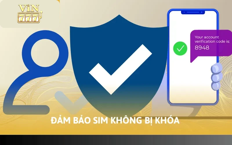 Đảm bảo sim không bị khóa