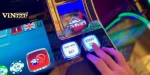 Giao diện sảnh chờ slot game quay thưởng lớn Vin777 với đa dạng chủ đề trò chơi