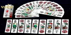 Tổng quan bộ bài Tam cúc truyền thống và giao diện hiển thị trên nền tảng trực tuyến