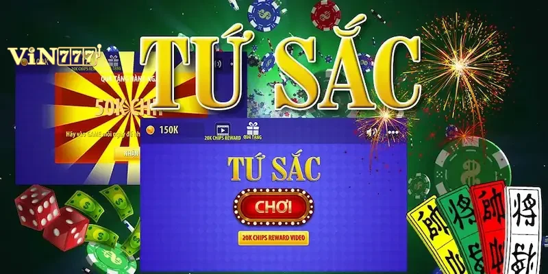 tu-sac-xep-bai-dung-cach-vin777 Giao diện bàn chơi Tứ sắc trực tuyến với các quân bài nhiều màu sắc trực quan